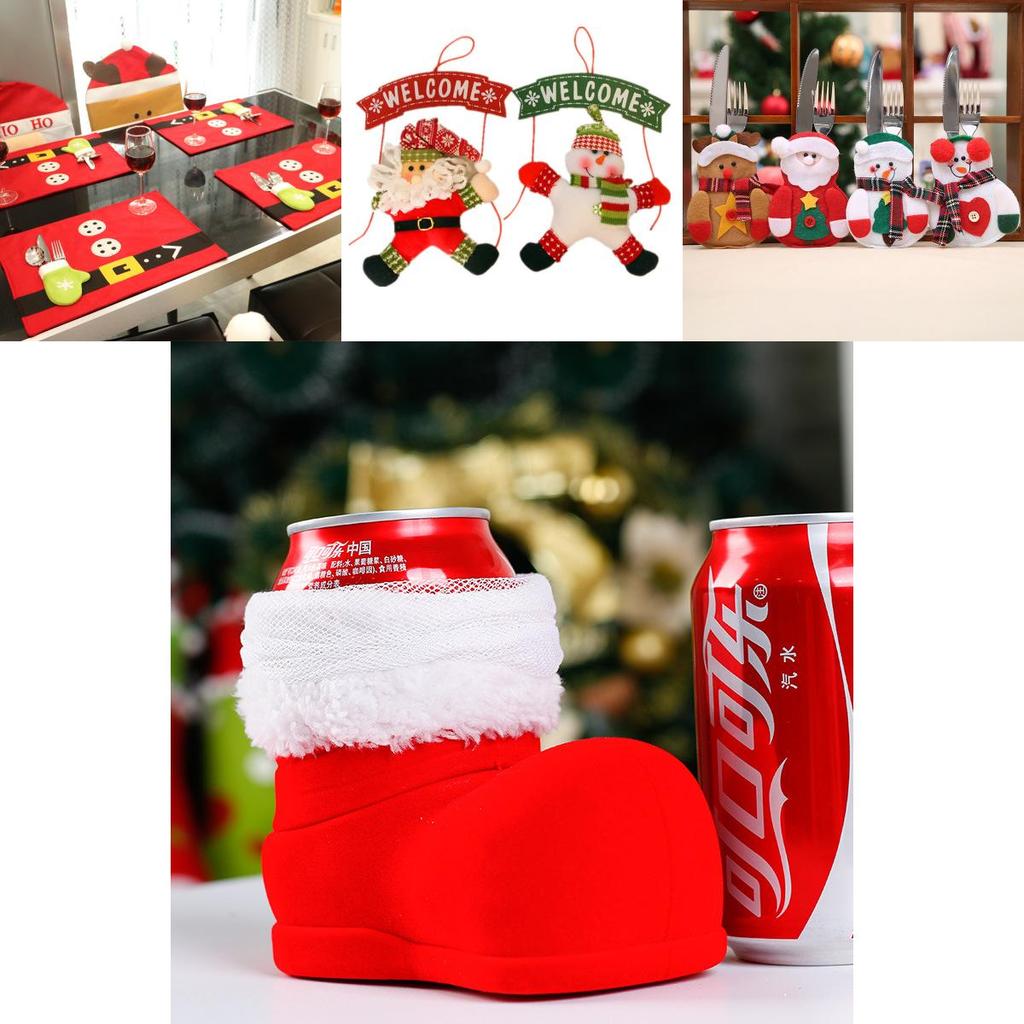 Vibrant Santa Pants Christmas Candy Bags Enhancing Your Holiday Decor Style