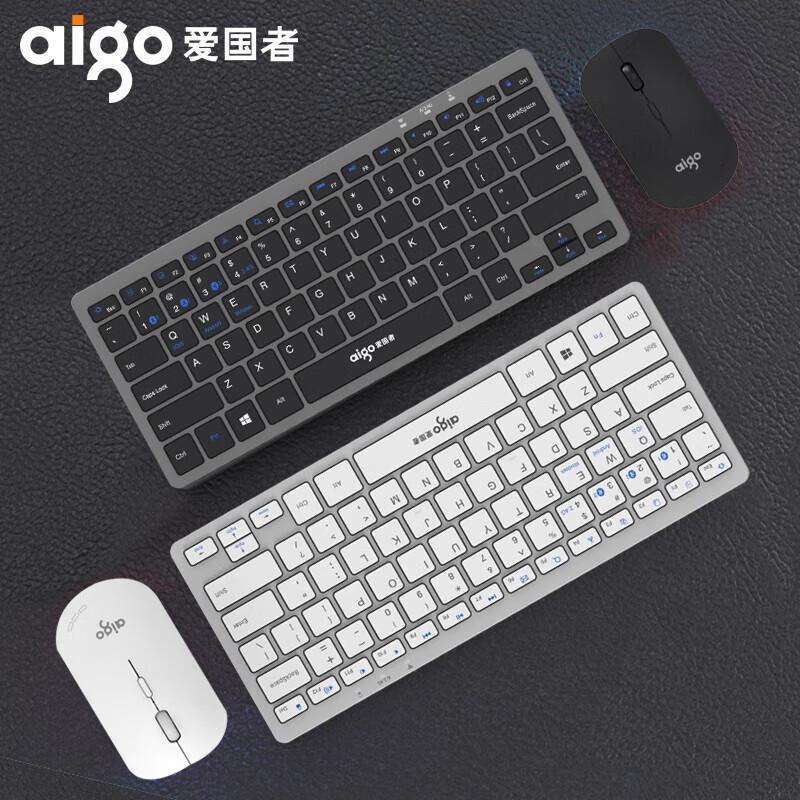 Aigo WQ7635 Dual-Mode Wireless Keyboard Mouse Set