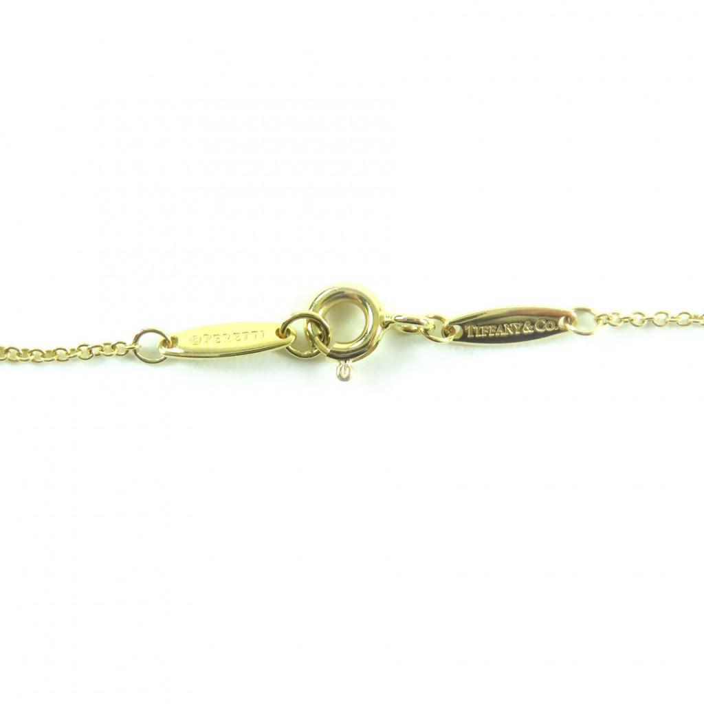 Excellent TIFFANY&Co. Necklace By the yard 1P diamond gold AU750 Women Used