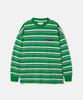 DTHIRTYONE Multi Stripe Long-Sleeved T-Shirt (Green)