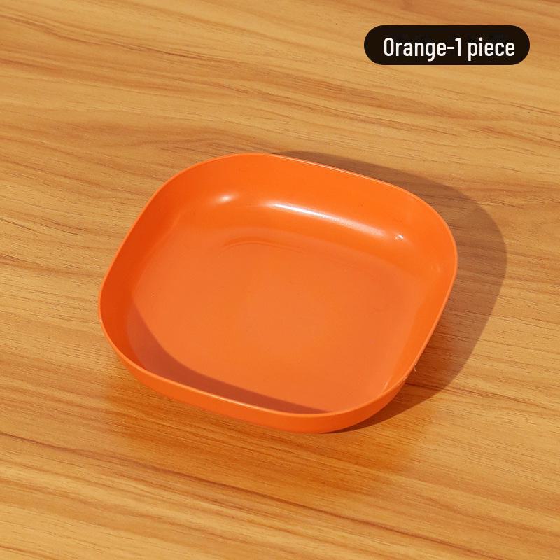 Японский обеденный набор из костяных тарелок: Элегантная тарелка для фруктов, орехов и конфет с местом для хранения, идеально подходит для домашнего использования или в качестве подарка