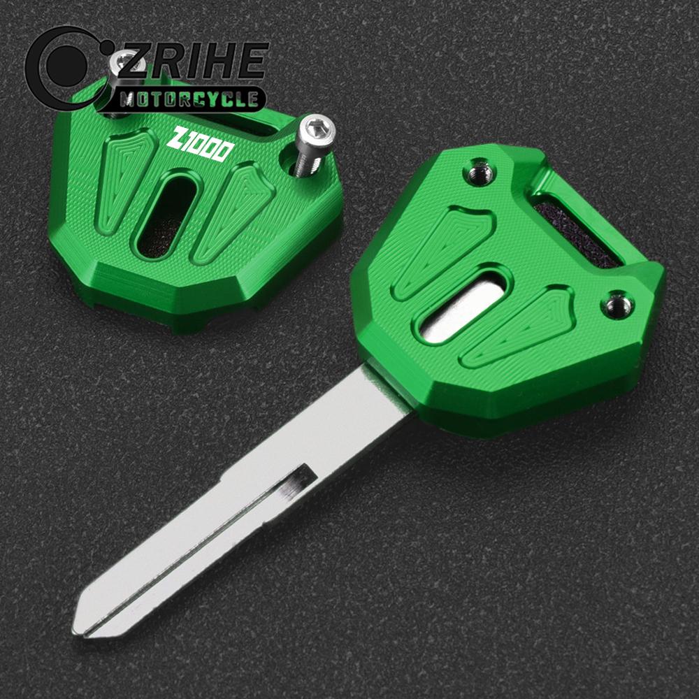 Мотоциклы для KAWASAKI Z1000 2003 2004 2005 2006, доступная крышка для ключей с ЧПУ, чехол для ключей, защитный чехол для ключей, корпус ключа