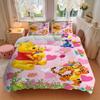 Piglet Friends Print 3Pcs Bedding Setduvet Cover With 2 Bedropillowcase Home Birthday Gift