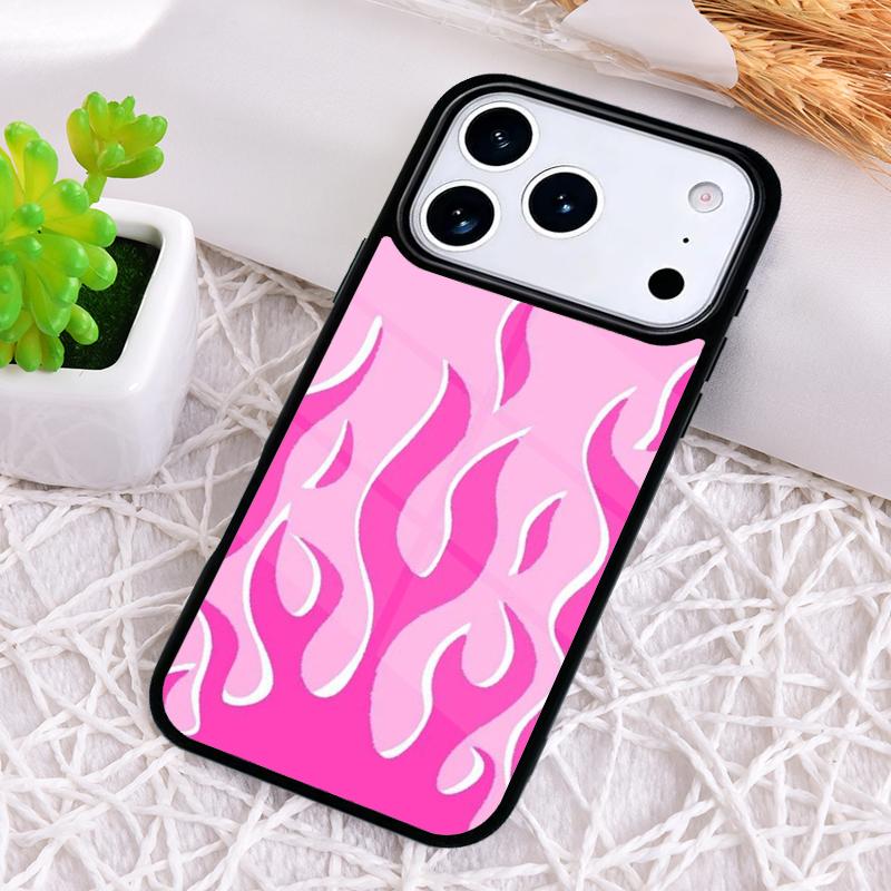 Чехол для телефона с рисунком пламени и огня для iPhone 17 Air 16 15 11 12 14 13 Pro Max Ударопрочный чехол