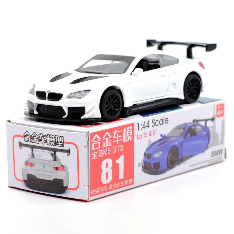 1:44 BMW M4 GT3 BMW M6 Supercar Alloy Car Diecasts & Toy Vehicles Car Model Miniature Scale Model Car For Children