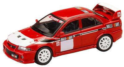 Hobby Japan HJ64 Mitsubishi Lancer RS Evolution 6 2000 RALLIART Красный Готовая Модель HJ643033RB 1/64 (CP9A)