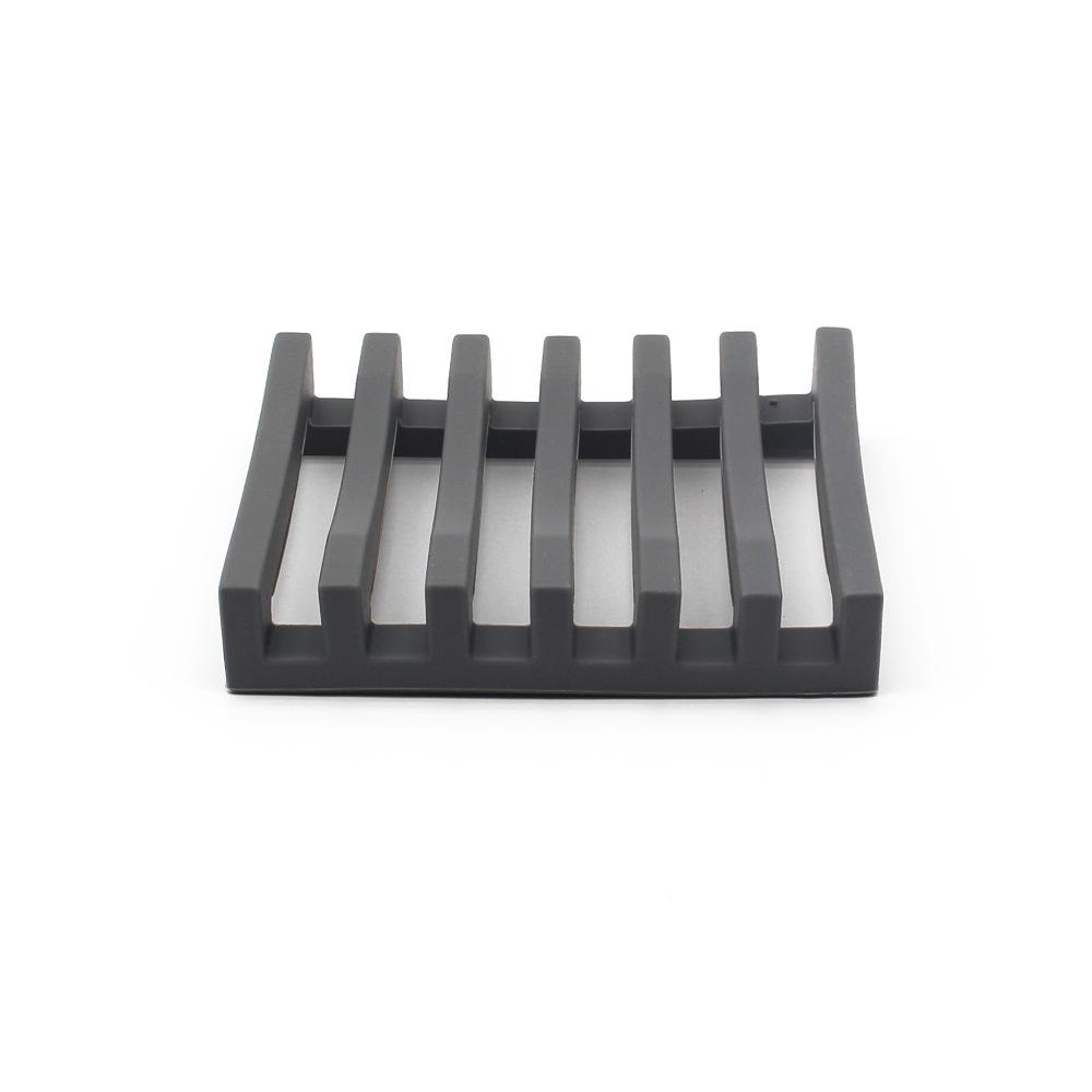 Silicone Soap Box Drain Soap Rack Large Soap Tray Bathroom Soap Box Is Perforation-free
