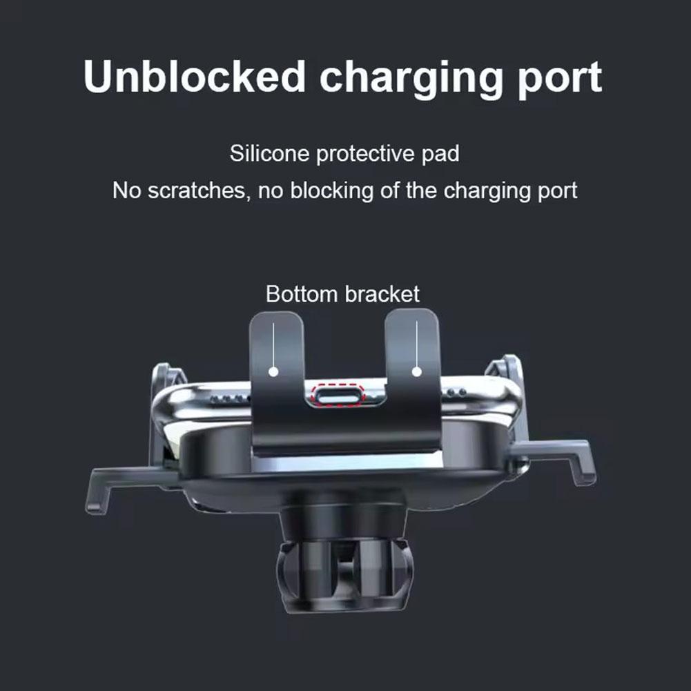 Автомобильный держатель для телефона Подставка Крепление на приборную панель Вращающийся на 360° Гравитационный держатель для смартфона С кронштейном на удлинительной штанге Поддержка GPS