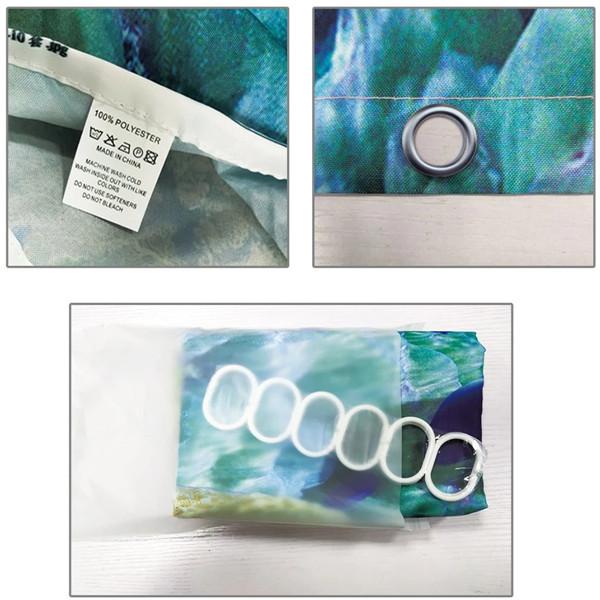 Элегантный черный афроамериканский женский комплект занавесок для душа с принтом, 4 шт., полный комплект, водонепроницаемые шторы для ванной комнаты, противоскользящие коврики для ванной, ковры, коврики