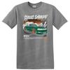 Street Smoker Car T Shirt Urban Racing Graphic Tee Cool Automotive Design