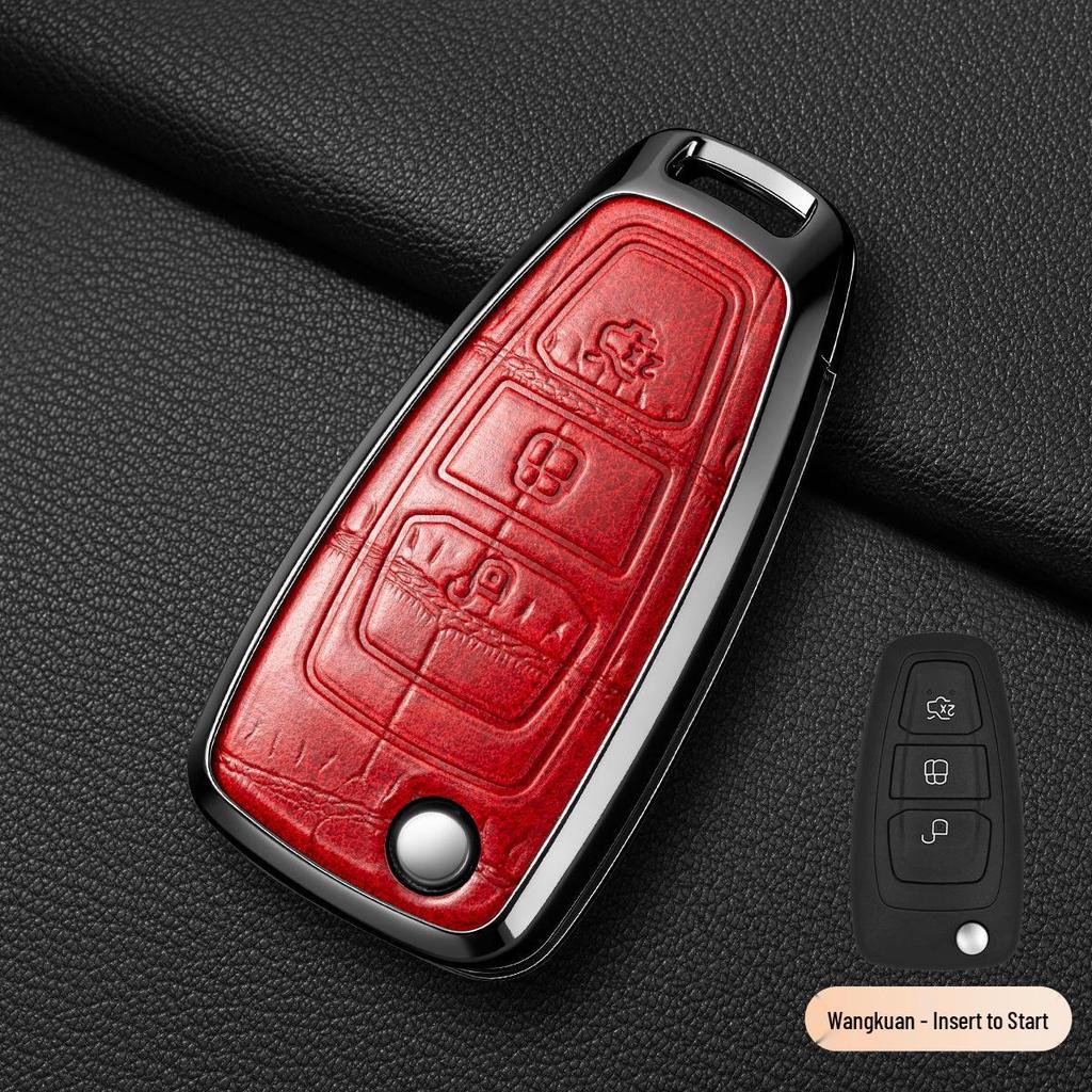 Специальный чехол для ключа Ford Escape Kuga: Держатель для Escort, Focus, Edge, Mondeo и EcoSport