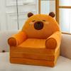 Cute Capybara Minions Plush Cozy Sofa Bed With Features Foldable