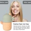 Силиконовая форма для ролика для льда в форме кактуса, ледяной компресс, мешочек для глаз, удаление пор, сужение пор, массажер для лица, форма для кубиков льда, инструмент для ухода за кожей