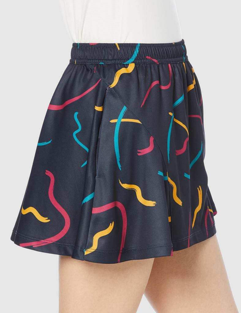 Coq Skort Tennis Game Skort UV CUT SUNSCREEN All Over Pattern JTA Approved Official Sunscreen Match Practice QTWWJE01 NV M [Le Sportif] (UPF50+)