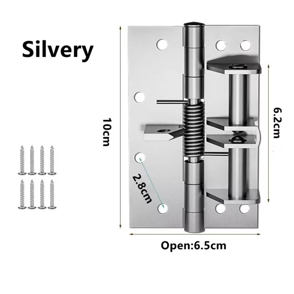 90 Degree Automatic Closing Hinge Self-Closing Invisible Door Spring Hinge Door Closer Cabinet