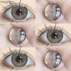 Eyeshare 1 пара новый стиль контактные линзы коричневого цвета beauty pupils линзы серые натуральные корейские softlens
