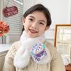 Kids' Winter Snood: Cute Cartoon Faux Fur Neck Warmer for Babies & Students