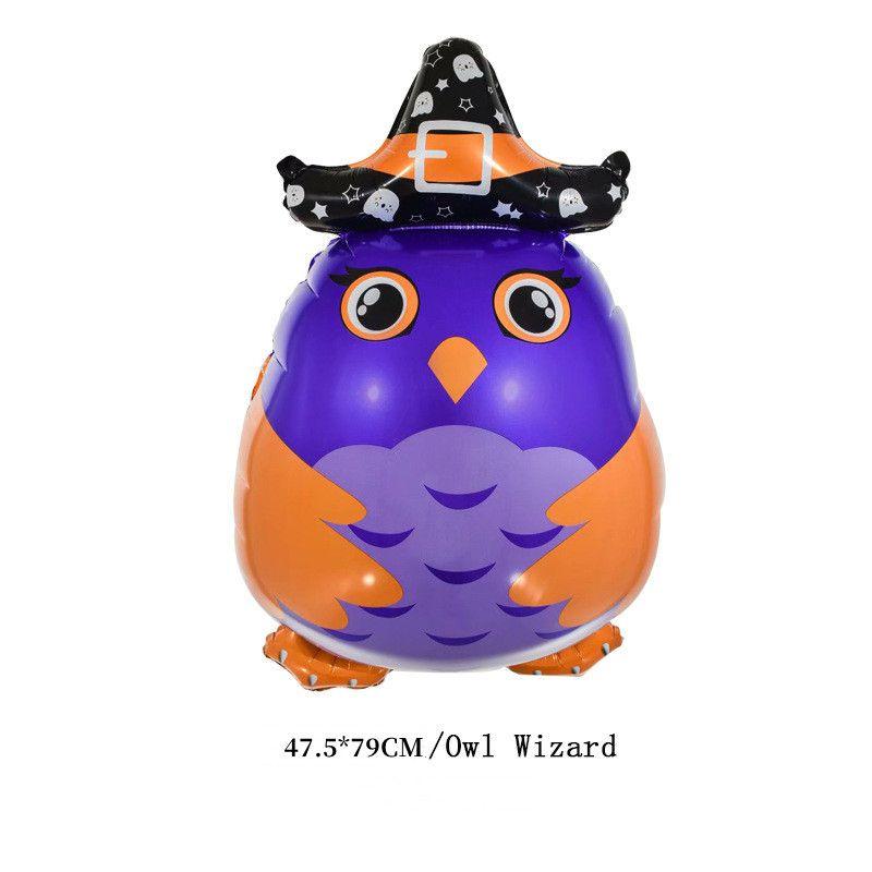 Хэллоуин Украшения Паук Фольгированный Шар Игрушка Летучая мышь Шар Хэллоуин Вечеринка Принадлежности