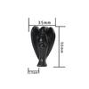 Unique Natural Gemstone Healing Crystal Carved Pocket Guardian Angel Perfect Home Decor Gift