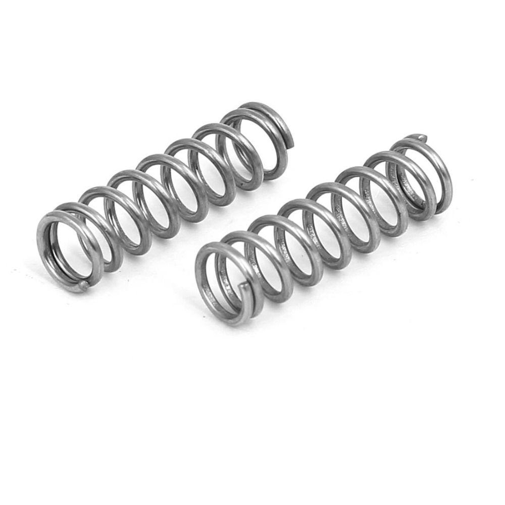 10Pcs Spring Steel Extended Compressed Springs 0.8x6x20mm Compression Spring Shop and Home Repairs