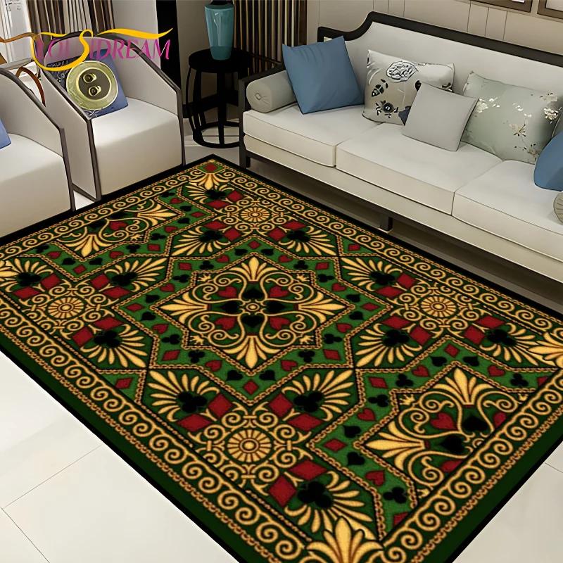 Винтажный персидский ковер для гостиной, спальни, богемный, турецкий, марокканский, этнические ковры, противоскользящий, мандала, геометрический, придверный коврик, коврик-постер