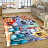 Cartoon Grizzy and The Lemmings Carpet Rug for Bedroom Living Room Home Sofa Decoration,Children Game Large Decor Floor Mat Gift