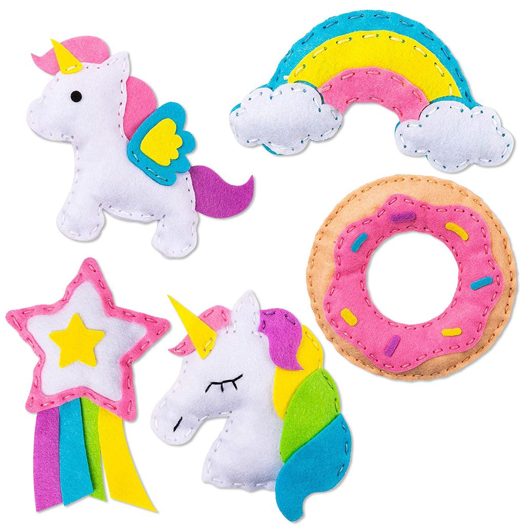 Наборы для шитья животных своими руками, развитие мелкой моторики, фетровые игрушки, забавные фетровые поделки с животными, раннее детское образование, сенсорный набор для шитья, праздничные подарки