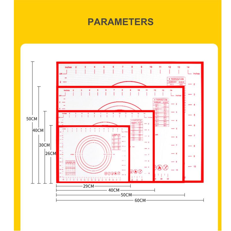 Силиконовый коврик для выпечки, коврик для выпечки, противень, машина для приготовления теста для пиццы, кондитерские изделия, кухонные гаджеты, антипригарный коврик для раскатывания теста, кухонные инструменты, формы для выпечки