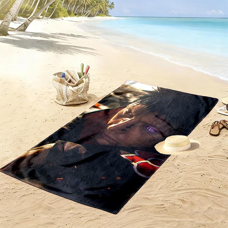 1pc naruto Beach Towel, Outdoor Activities Perfect Summer Travel Supplies, As A Gift for Festivals