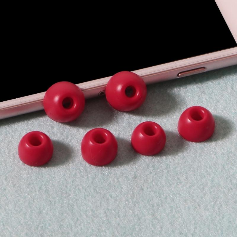 3 Pairs Silicone Eartips Ear Plug Earbuds Cover Replacement Anti-slip Eartips Protective Sleeve for Studio Buds/Fit Pro