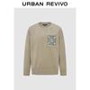 UR Men's Creative Embroidered Fleece Sweatshirt