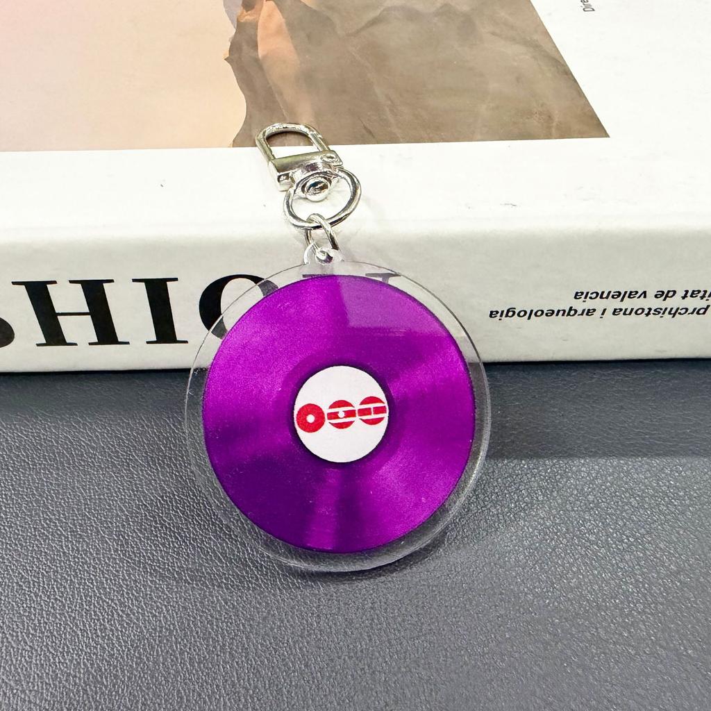 9 шт. Брелок-брелок BTS World Tour Round Record, Подвеска на сумку, Аксессуары для одежды, Подарки в поддержку мерчандайза знаменитостей