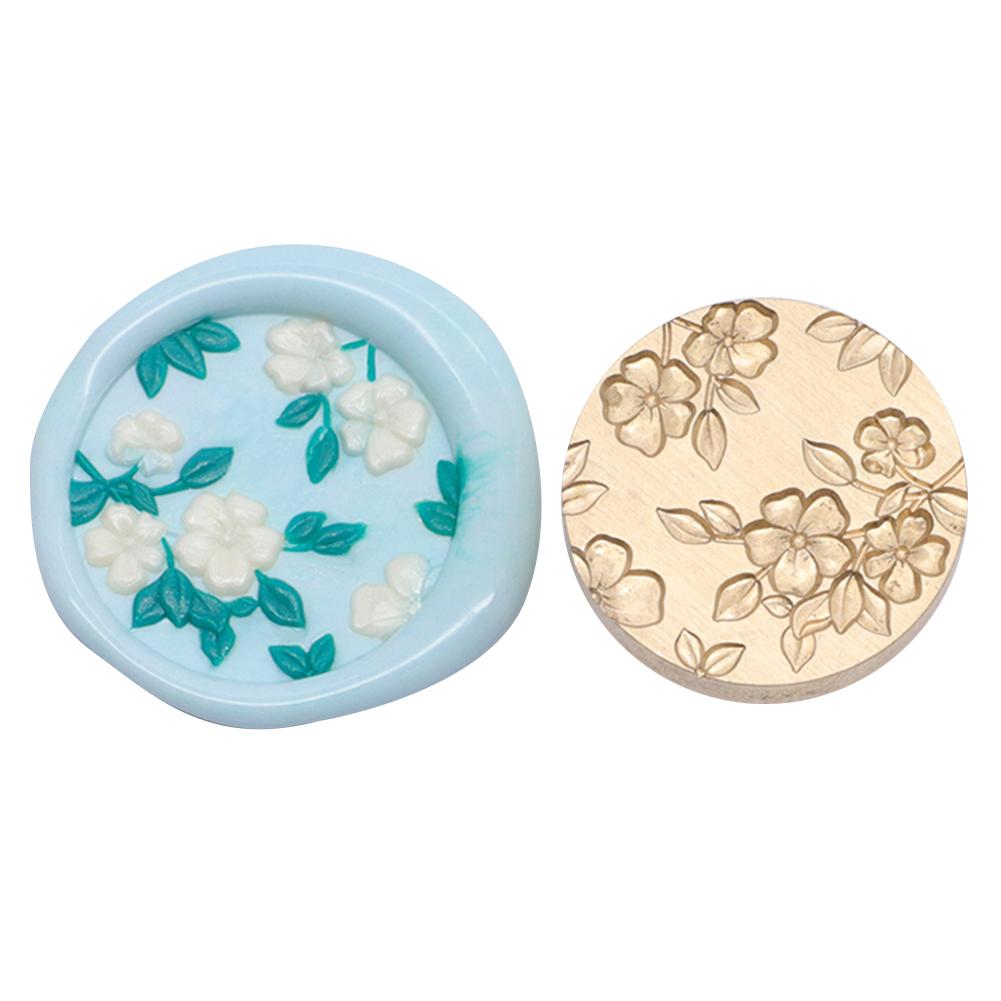 Латунные головки штампов, замена круглой формы, головка уплотнения штампа, 3D-тиснение, DIY Craft