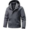 Men's 2025 Spring Trend Hooded Windbreaker: Casual Loose-Fit Workwear Jacket