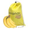 Drawstring Fruit Preserve Bag Reusable Grocery Bags Portable Banana Preserving Holder Prevents Odor And Keeps Food Fresh Keepper
