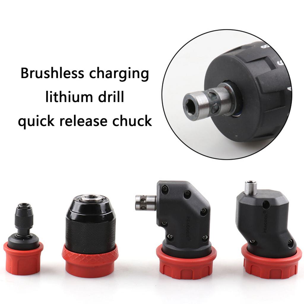 Quick Change Chuck Brushless Cordless Lithium Drill with ABS Metal Construction Simple Operate for Professional DIY Use