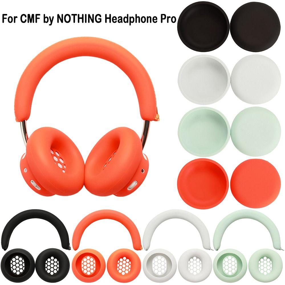 Силиконовые амбушюры, защитный чехол для наушников CMF by NOTHING Headphone Pro, аксессуары для наушников