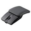 Sanwa Direct Compact Foldable Bluetooth Mouse, Quiet, 5 Buttons with BackForward Buttons and a Wheel Button, Compatible with Mac, iPad, iPhone, and