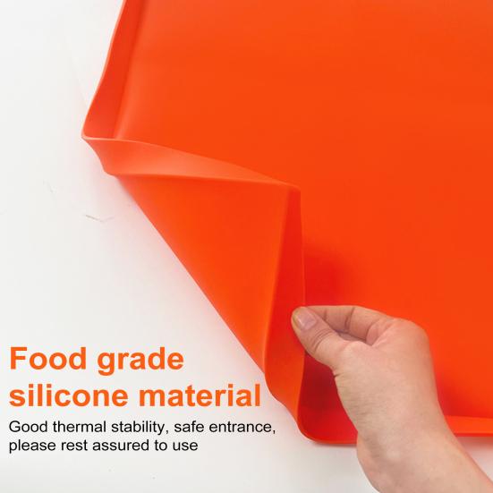 Термостойкий силиконовый коврик для гриля, нескользящий, для кемпинга, защитный коврик для барбекю, огнестойкий, устойчивый к ржавчине, для гриля на открытом воздухе