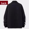 Autumn Casual Men's & Women's Sports Sweatshirt Set - Thin Jacket & Plus Size Options