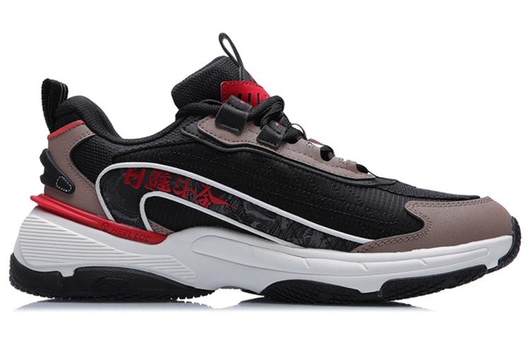 Li Ning Nebula Текстиль, Синтетическая кожа Амортизация Нескользящая Износостойкая Дышащая Легкая Низкий верх AGCR005-6