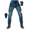 Motorcycle Riding Pants with Rider and Racing Size L Men's Protectors, Pants, Spring, Summer, Autumn, Winter, Abrasion-Resistant, Straight-Fit Pants,
