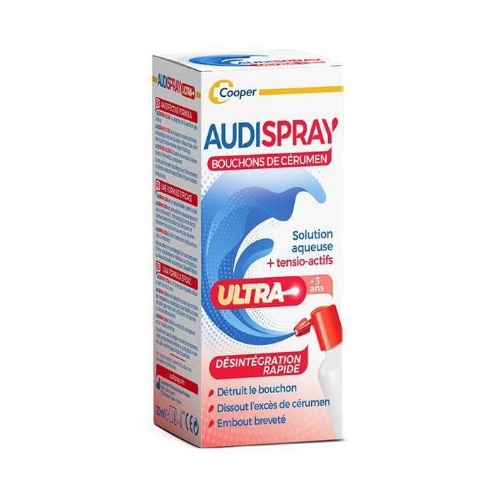 Audispray Ultra Bouchons de Cérumen 20ml