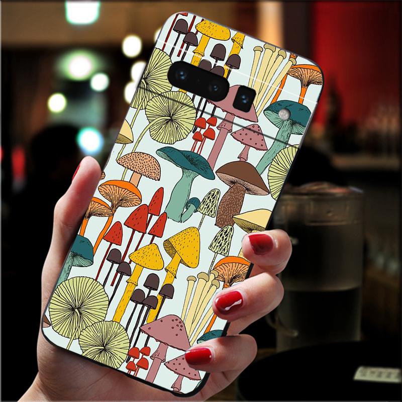 Phone Case for Google Pixel 10 9 Pro XL 9A 8 7 6 Pro Pixel 8A 7A 6A Pixel 8 7 6 5 Mushrooms Case