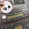 Car Radio Button Repair Sticker For Fiat Grand Punto Radio Stereo Worn Peeling Button Repair Decals Stickers Exterior Accessory