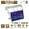 Android Carplay Car Radio For Toyota VIOS 2008-2013 Multimedia Player Head Unit Stereo GPS Navigation BT WIFI 4+64GB