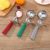 Stainless Steel Ice Cream Scoop with Trigger Release Half Cup Scoop for Cookie Dough Cupcake Batter Scooper Home Kitchen Restaurant Party Tools