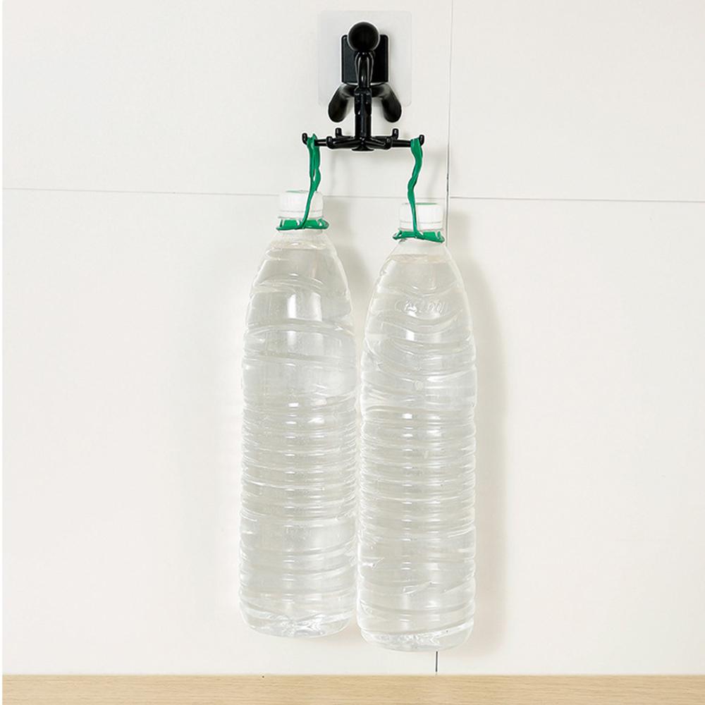 Вращающаяся на 360° стеллаж для хранения кухонной утвари, держатели кухонных инструментов, полки для дверей ванной комнаты, подвесной органайзер, крючок