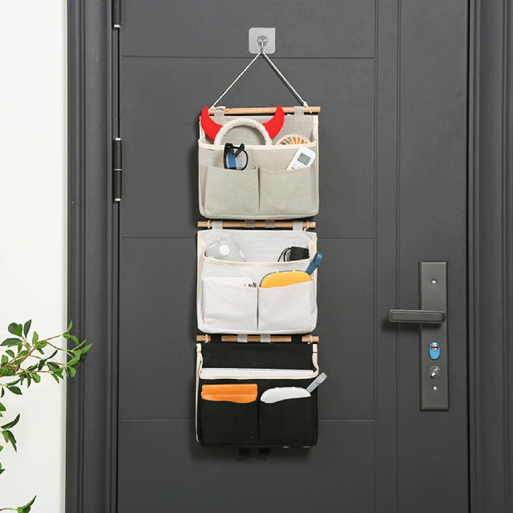 Multipurpose Hanging Storage Bag Practical and Functional Hangings Pocket Foldable Wall Organizer Closet Organisers