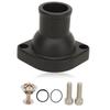 Engine Coolant Thermostat 90916 03046 71 Degrees Water Neck Housing Replacement for Chevy LS LS1 LS2 LS7 Black